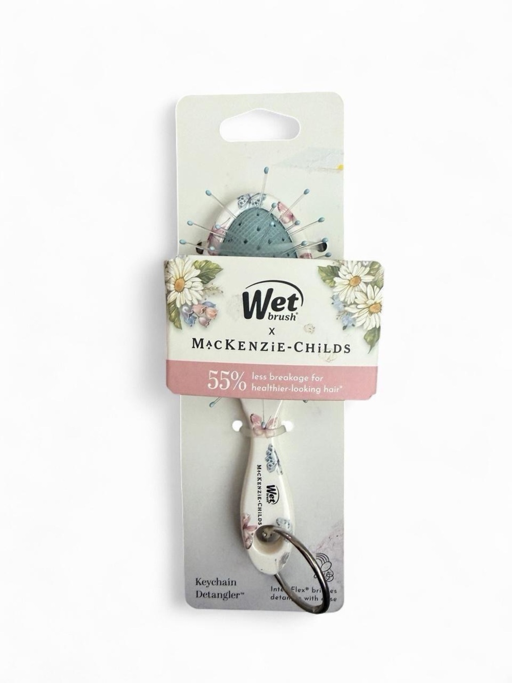 Designer MacKenzie-Childs x Wet Keychain Detangler Brush